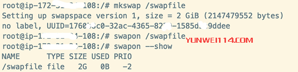 Ubuntu 18.04增加swap空间 Ubuntu 18.04增加swap空间