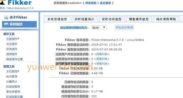 Fikker-自建CDN系统加速服务器 Fikker-自建CDN系统加速服务器