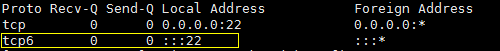 centos7下关闭sshd的tcp6监听 centos7下关闭sshd的tcp6监听